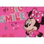 Rövid ujjú kislány pamut póló Minnie egérrel világospink színben