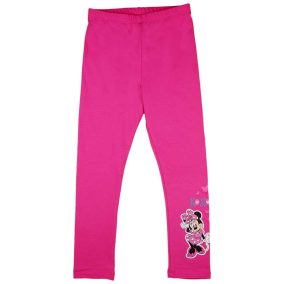 Kislány leggings Minnie egér mintával pink színben