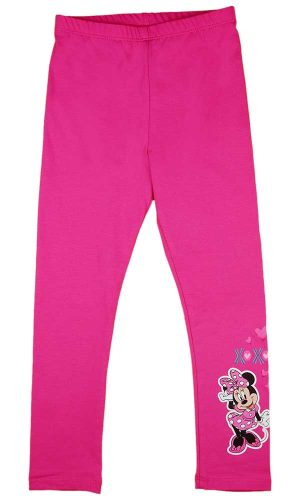 Kislány leggings Minnie egér mintával pink színben