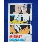 Rövid ujjú kisfiú póló Mickey egér és barátai mintával kék színben