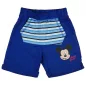 2 részes kisfiú pamut nyári szett Mickey egér mintával kék csíkos színben