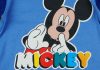 Kisfiú pamut pizsama Mickey egér mintával sötétkék színben