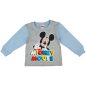 Kisfiú pamut pizsama Mickey egér mintával szürke színben