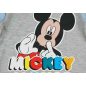 Kisfiú pamut pizsama Mickey egér mintával szürke színben