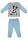 Kisfiú pamut pizsama Mickey egér mintával szürke színben