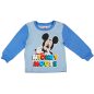 Kisfiú pamut pizsama Mickey egér mintával világoskék színben