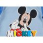 Kisfiú pamut pizsama Mickey egér mintával világoskék színben