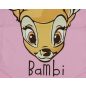Ujjatlan baba body Bambi mintával rózsaszín színben