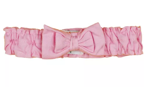 Rövidnadrágos kislány babaruha szett Bambi mintával natúr és rózsaszín színben