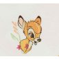Nyálkendő Bambi mintával rózsaszín színben