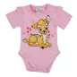 3 részes baba szett bambi mintával rózsaszín színben