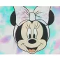 2 részes rövidnadrágos kislány szett Minnie egér mintával batikolt szivárványos színben