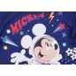 Hosszú ujjú baba body űrhajós Mickey egér mintával sötétkék színben