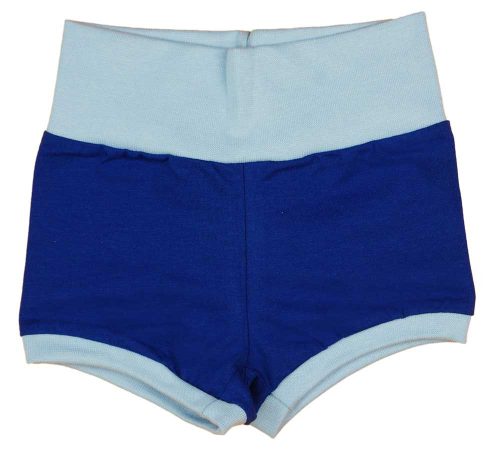 2 részes rövidnadrágos kisfiú nyári szett világoskék színben