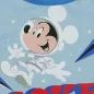 Ujjatlan baba napozó Mickey egér mintával világoskék színben