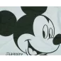 2 részes batikolt rövidnadrágos kisfiú nyári szett Mickey egér mintával kék és fehér színben