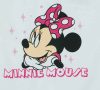 Nyári pöttyös kislány ruha Minnie egér mintával sötétkék színben