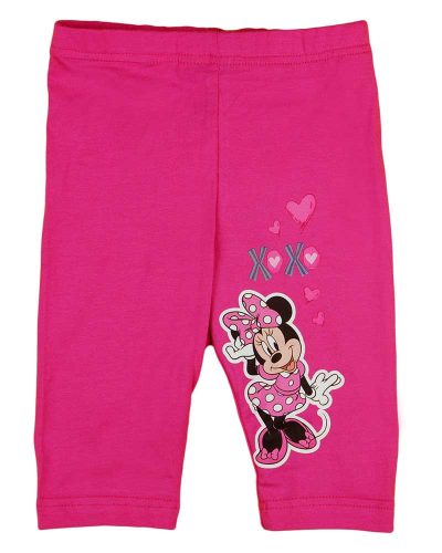 3/4-es kislány leggings Minnie egér mintával