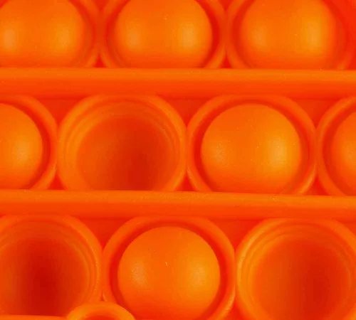 Pop it games - narancs unikornis forma