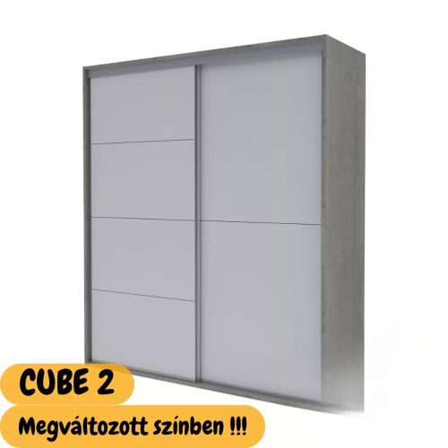 Todi Cube 2 gardrób gyerek szekrény - 140x208 cm
