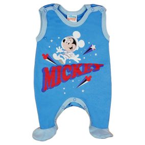   Ujjatlan kisfiú rugdalózó űrhajós Mickey egér mintával