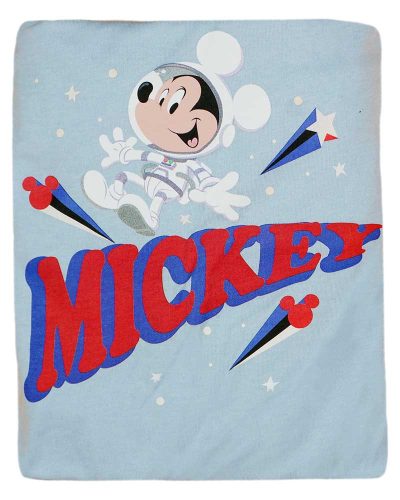 Gumis lepedő űrhajós Mickey egér mintával kék színben
