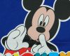 Kisfiú atléta Mickey egér mintával kiwi kék színben