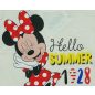 Pamut kislány trikó Minnie egér mintával fehér színben