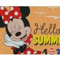 Pamut kislány trikó Minnie egér mintával narancs színben