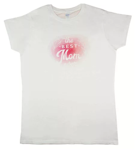 Anyák napi póló The best Mom ever felirattal