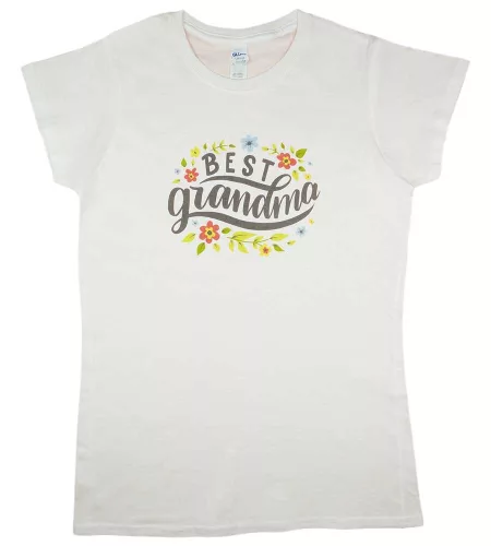 Anyák napi nagymamás póló Best Grandma felirattal