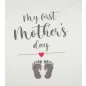 Anyák napi póló My first mother's day felirattal