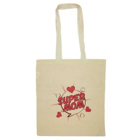 Anyák napi vászontáska mintával és felirattal