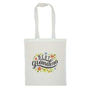 Anyák napi vászontáska mintával és felirattal