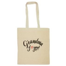 Anyák napi vászontáska mintával és felirattal