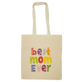 Anyák napi vászontáska mintával és felirattal