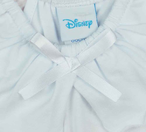 Kislány nyári ruha pöttyös szoknyarésszel Minnie egér mintával világos pink színben