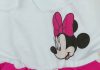 Kislány nyári ruha pöttyös szoknyarésszel Minnie egér mintával sötét pink színben