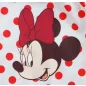 2 részes kislány nyári szett rövidnadrággal, tunikával Minnie egér mintával piros színben