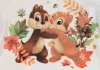 Rövid ujjú baba body Chip és Dale mintával