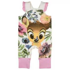 Baba kislány kertésznadrág Bambi mintával