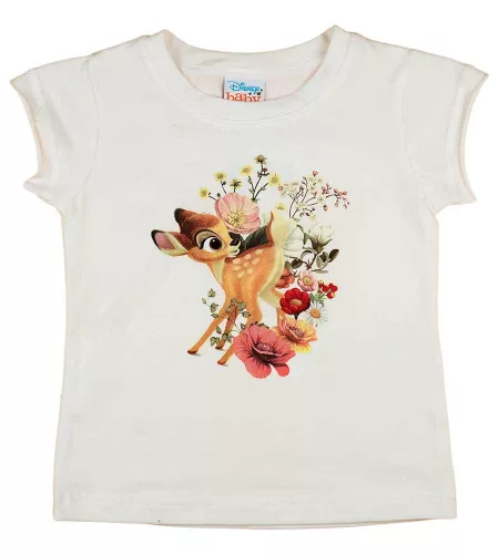 2 részes kislány szett Bambi mintával