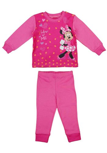 Két részes kislány pizsama Minnie egér mintával