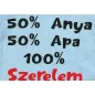 Rövid ujjú feliratos baba body