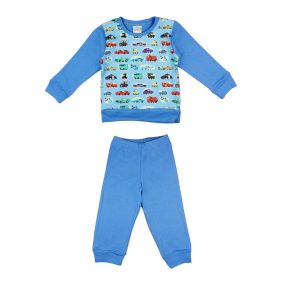 2 részes kisfiú pizsama Verdák mintával