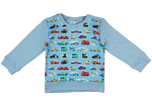 2 részes kisfiú pizsama Verdák mintával