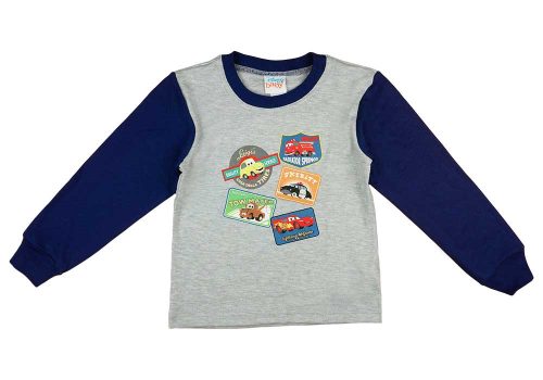 2 részes kisfiú pizsama Verdák mintával