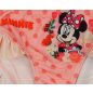 Minnie egér mintás kislány fürdőbugyi barack színben