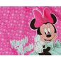 Kislány pamut ruha Minnie egér mintával világospink színben