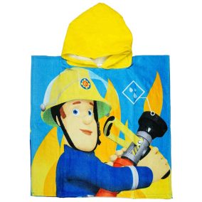 Sam a tűzoltó kapucnis fürdőponcsó